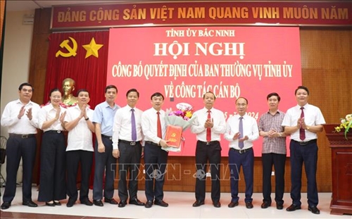 Công bố Quyết định Trưởng ban Tuyên giáo Tỉnh ủy Bắc Ninh